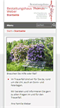 Mobile Screenshot of bestattungshaus-thomas-weber.de